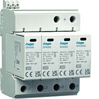 HAGER Svodič SPA931 T1+T2 TN-S/TT