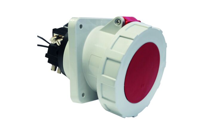 125A 5p 400V IP67 6h Zásuvka vestavná