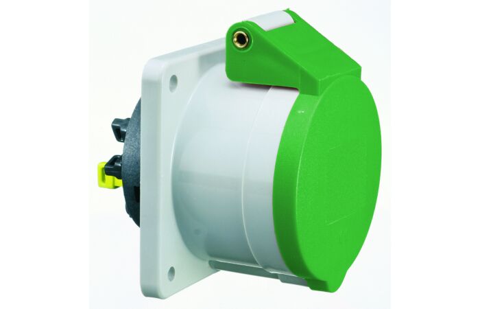 32A 4p >50V IP44 10h 100-300Hz Zásuvka v