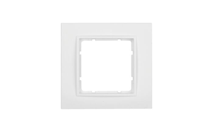 Rámeček 1-násobný, Berker B.7, bílá, mat