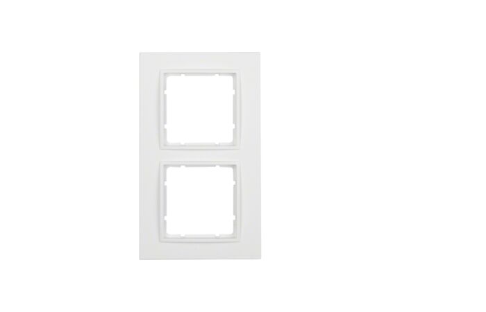 Rámeček 2-násobný, Berker B.7, bílá, mat