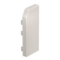 OBO BETTERMANN Koncový díl, pravý , Rauduo, krémová bílá Polyvinylchlorid, PVC typ RD ESR40105 cws