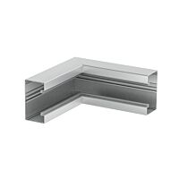 OBO BETTERMANN Vnitřní roh, pro kanál Rapid 80, 70x130mm, Hliník, Alu eloxováno typ GA-SI70130EL
