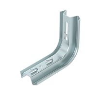 OBO BETTERMANN Nástěnný a závěsný výložník TP, pro mřížový žlab, B145mm, Ocel, St, pásově zinkováno, DIN EN 10346 typ TPSAG 145 FS