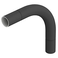 OBO BETTERMANN Trubkový oblouk 90°, bez závitu, o32mm, sytě černá Ocel, St, PES50 – polyester/epoxid typ SBN32 SW