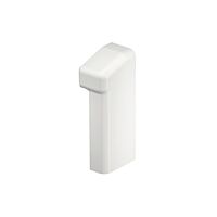 OBO BETTERMANN Koncový díl, pravý , čistě bílá Polyvinylchlorid, PVC typ SLT ESre2070 rws