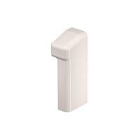 OBO BETTERMANN Koncový díl, pravý , krémová bílá Polyvinylchlorid, PVC typ SLT ESre2070 cws
