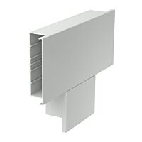 OBO BETTERMANN Díl T, pro kanál WDK, 400x210x80, světle šedá Polyvinylchlorid, PVC typ WDK T80210LGR
