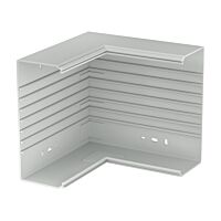 OBO BETTERMANN s kartáčovou lištou, pro kanál WDK, 250x230x100, světle šedá Polyvinylchlorid, PVC typ WDK I100230LGR