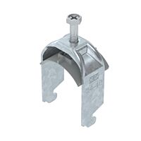 OBO BETTERMANN Třmenová příchytka, 1-nás, 34-40mm, Ocel, St, žárově zinkováno ponorem, DIN EN ISO 1461 typ BS-N1-K-40 FT