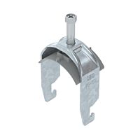 OBO BETTERMANN Třmenová příchytka, 1-nás, 46-52mm, Ocel, St, žárově zinkováno ponorem, DIN EN ISO 1461 typ BS-U1-K-52 FT