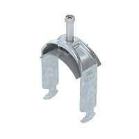 OBO BETTERMANN Třmenová příchytka, 1-nás, 52-58mm, Ocel, St, žárově zinkováno ponorem, DIN EN ISO 1461 typ BS-H1-K-58 FT
