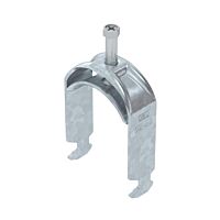 OBO BETTERMANN Třmenová příchytka, 1-nás, 52-58mm, Ocel, St, žárově zinkováno ponorem, DIN EN ISO 1461 typ BS-H1-M-58 FT