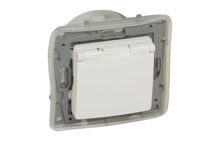 LEGRAND Zásuvka NILOÉ 764548 bílá IP44