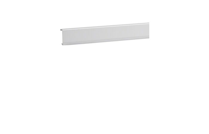 TEHALIT Víko kanálu SL20055219010, šířka 20mm, těsnící hrana, bílá barva, délka 2m