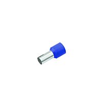 CIMCO Dutinka izolovaná Cu 0,75 mm² x 8 mm, modrá, balení 500ks