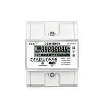YTL Elektroměr DEM4B009 0,25-80A, třífázový, jednosazbový, CZ CEJCH + zpětná brzda