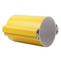 KOPOS Chránička 06110P/2_EA dělená PVC KOPOHALF průměr 110mm, žlutá
