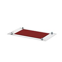 OBO BETTERMANN Redukční díl T, pro opěrnou desku, pro kanál BKSM, 100x250, čistě bílá Ocel, St, lakovaný typ BSKM-GRK 1025RW