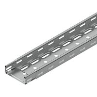 KOPOS Žlab KZI 35x100x0.75 , s integrovanou spojkou, děrovaný, žárový zinek, délka 3m