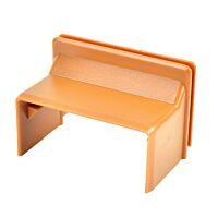 KOPOS Kryt 8639_SD průchodkový Lhd 40X20 světlé dřevo