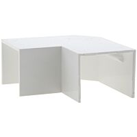 MALPRO Kryt 40x40 úhel plochý bílá