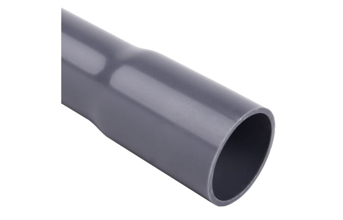KOPOS Trubka 4050_LA pevná ø 50 750N –25 až +60°C PVC tmavě šedá 3m