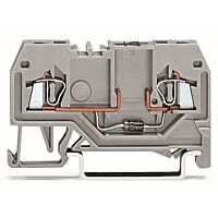 WAGO Svorka 279-915/281-410 pro moduly 2 vodiče S diodou 1N4007, šedá