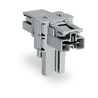 770-1603 1 x plug / 2 x socket 2-pole, p