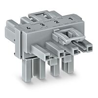 770-1632 1 x plug / 2 x socket 4-pole