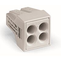 WAGO Svorka 773-494 Instalační PUSH WIRE® pro plné a vícedrátové vodiče pro aplikace Ex, šedá