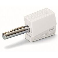 WAGO Konektor 215-611 Banánkový Pro průměr zásuvky 4 mm, bílá