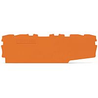 WAGO Bočnice 2000-2196 koncová a separátor, 0,7mm, oranžová