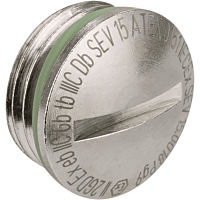 AGRO Záslepka mosazná, Ex e II, závit Pg29