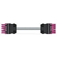 WAGO Kabel 771-9995/005-807 Konfekcionovaný propojovací Zásuvka–zástrčka, růžová