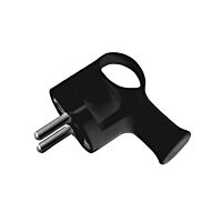 Vidlice WT-40-2 úhlová černá uni schuco