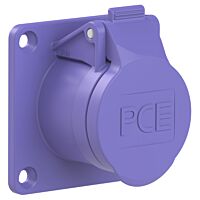 Zásuvka 16A/24V 3-pól. IP44 vest.