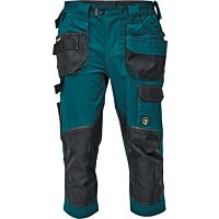 CERVA DAYBORO Kalhoty 3/4 velikost 48 petrolej