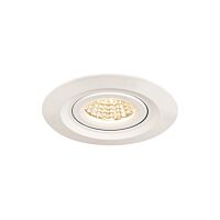 SLV Svítidlo LED KINI 12W 850lm 3000K stropní IP65 bílá