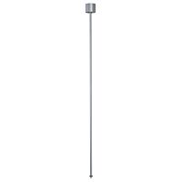 EUTRAC pevny zaves pro triokr. listu 120cm stribrnoseda