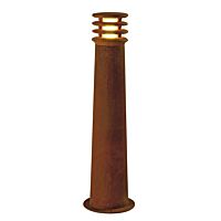 SLV Svítidlo RUSTY 70 11W E27 lampa stojací 70cm IP55 rezavá