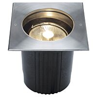 DASAR ES111 ctvercova ocel 230V GU10 75W IP67
