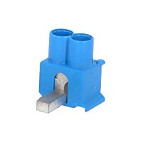 POLLMANN Svorka AS/2x25 SNK-BL rozbočná, připojovací modrá