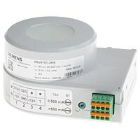 SIEMENS Měřicí transformátor proudu vnitřní průměr 35 mm, In do 80 A, provedení se stíněním, včetně držáku pro montáž na panel, pro 5SV8... typ 5SV8701-2KP