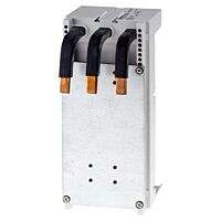 SIEMENS Adaptér na přípojnice rozteč 60 mm, Ie 125 A, 3pól, přívod seshora, pro 3VA10,3VA11 typ 8US1211-4SS00