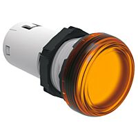 LED monoblok oranžová 110VDC