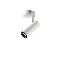 NUMINOS® SPOT PHASE S, vnitřní LED přisazené stropní svítidlo bílá/černá 3000 K 36°
