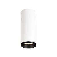 NUMINOS® CL PHASE S, vnitřní LED přisazené stropní svítidlo bílá/černá 3000 K 36°