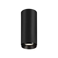 NUMINOS® CL PHASE S, vnitřní LED přisazené stropní svítidlo černá/černá 4000 K 24°