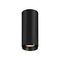 NUMINOS® CL DALI S, vnitřní LED přisazené stropní svítidlo černá/černá 2700 K 24°
